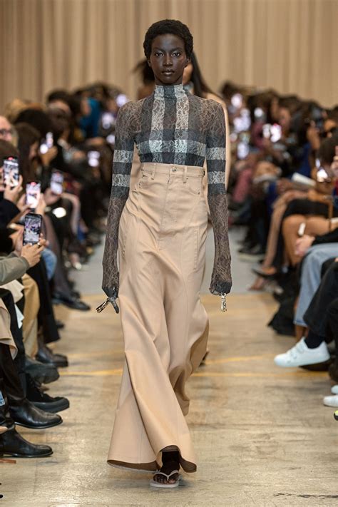 burberry models list|burberry runway show 2023.